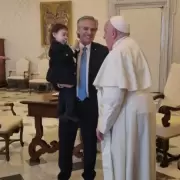 El papa Francisco recibi al expresidente Alberto Fernndez en la Biblioteca del Vaticano