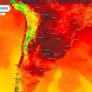 Jueves con alerta roja por altas temperaturas en buena parte de la provincia