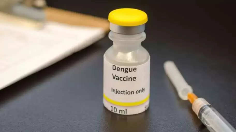Vacuna contra el dengue.