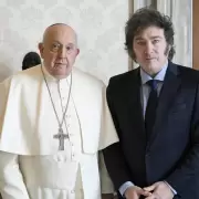 Milei se reuni una hora con Francisco en el Vaticano