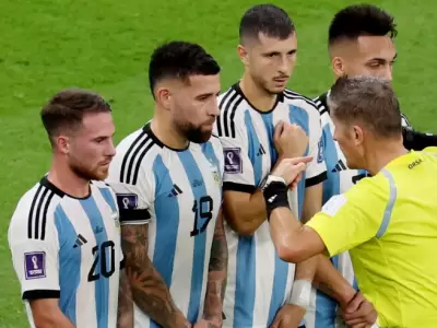 Jugadores de la seleccin argentina