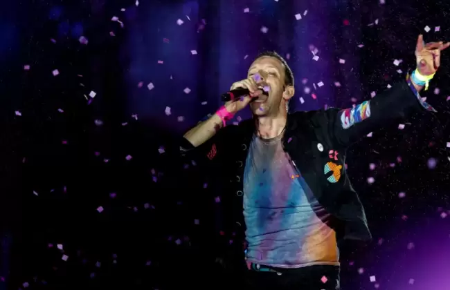 Cantante de Coldplay